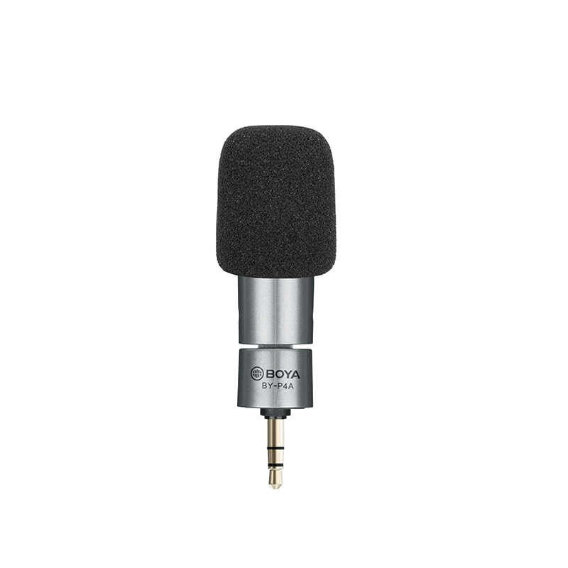 JMT-489162 Omnidirectional Handheld Microphone with Type-C, 3.5mm TRRS, and Apple Lightning Compatibility