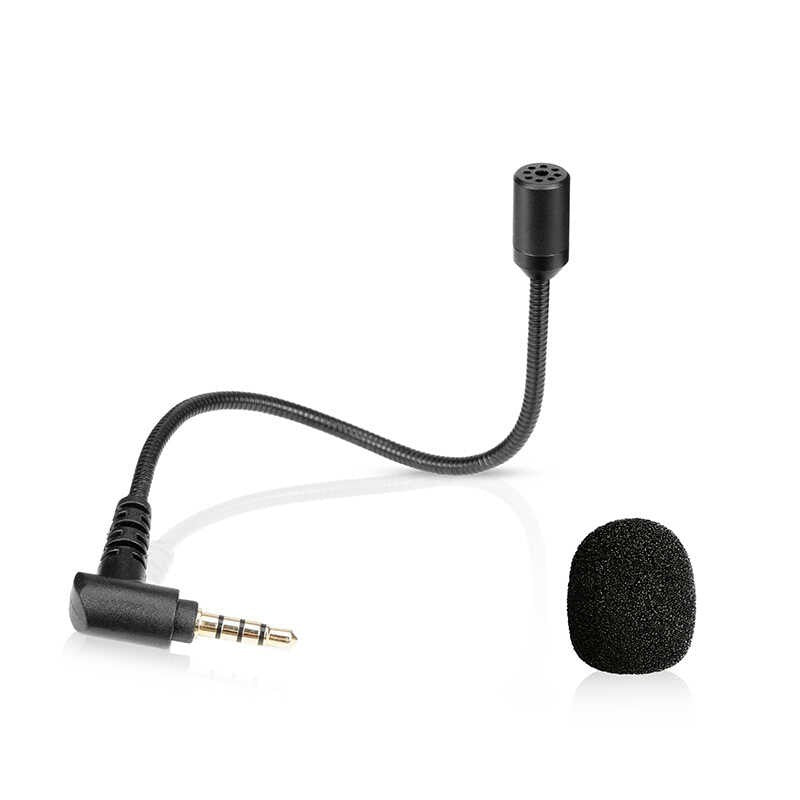 JMT-489162 Omnidirectional Handheld Microphone with Type-C, 3.5mm TRRS, and Apple Lightning Compatibility