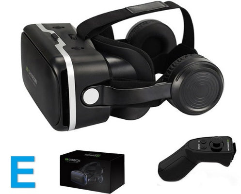 JMT-489290 Virtual Reality Headset with Stereo Headphones for 4.7-6.0 Inch Smartphones