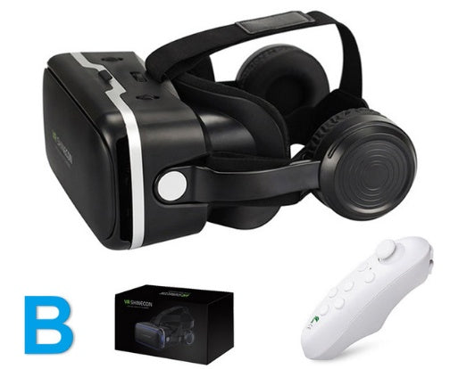 JMT-489290 Virtual Reality Headset with Stereo Headphones for 4.7-6.0 Inch Smartphones