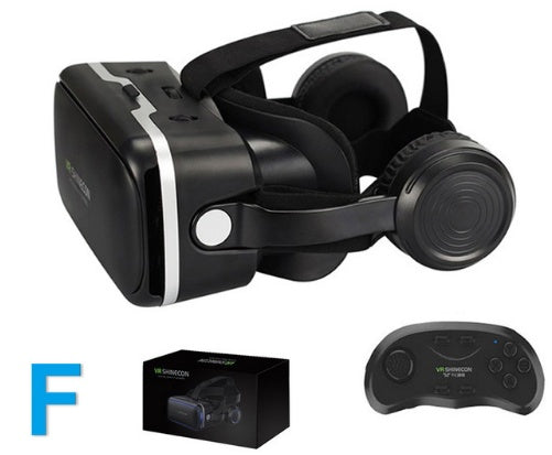 JMT-489290 Virtual Reality Headset with Stereo Headphones for 4.7-6.0 Inch Smartphones