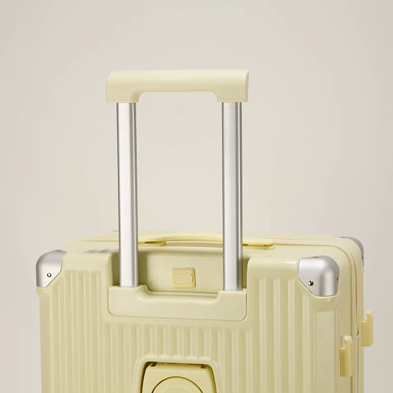 JMT-489354 Three-Piece Soft-Sided Luggage Set for Customised Travel Organisation