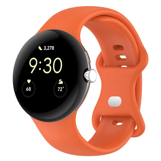 JMT-489418 Google Pixel Watch 1 & 2 Compatible Edible Silicon Watch Bands in Multiple Colors