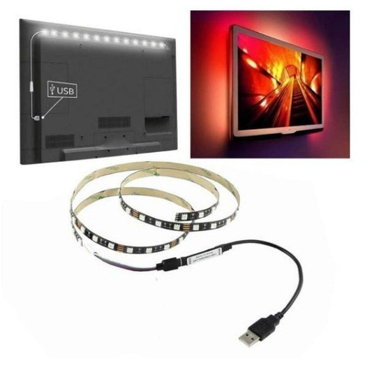 JMT-489482 USB LED Light Bar - SMD5050, DC5V, 1m Length, Multiple Colors Available