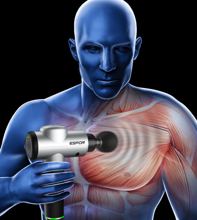 JMT-489546 Deep Vibration Shock Massager for Tension Relief and Muscle Recovery