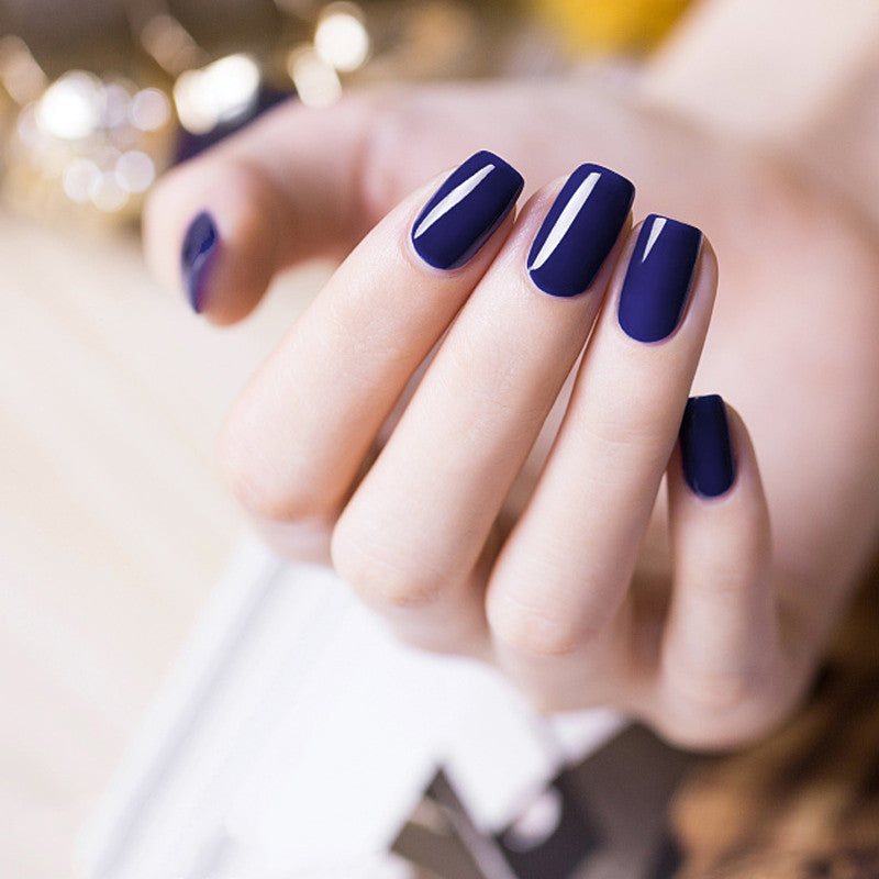 JMT-490762 Frosted Sealing Layer Color Nail Polish Glue - 15ML Small Bottles in Various Shades