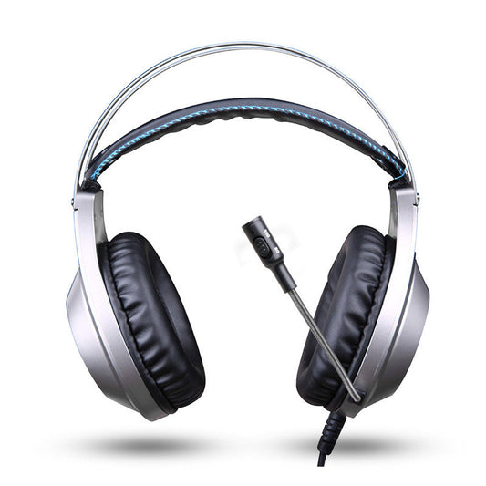 JMT-490954 Wired Headset with Microphone for PC and Laptop - Head-Mounted Design, 20-20,000 Hz Frequency Response, USB Connection