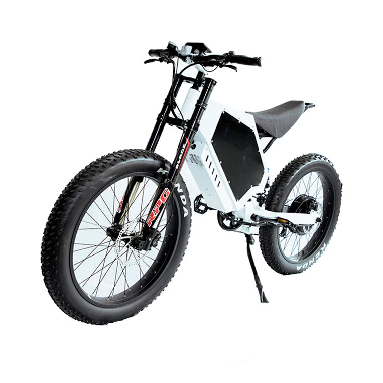 JMT-491210 High-Powered Electric Dirt Bike 8000W 12000W Off-Road Adventure E-Bike with Fat Tires , Top Speed 27.9 mph
