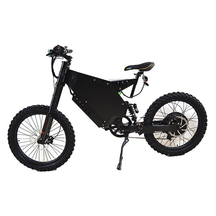 JMT-491210 High-Powered Electric Dirt Bike 8000W 12000W Off-Road Adventure E-Bike with Fat Tires , Top Speed 27.9 mph