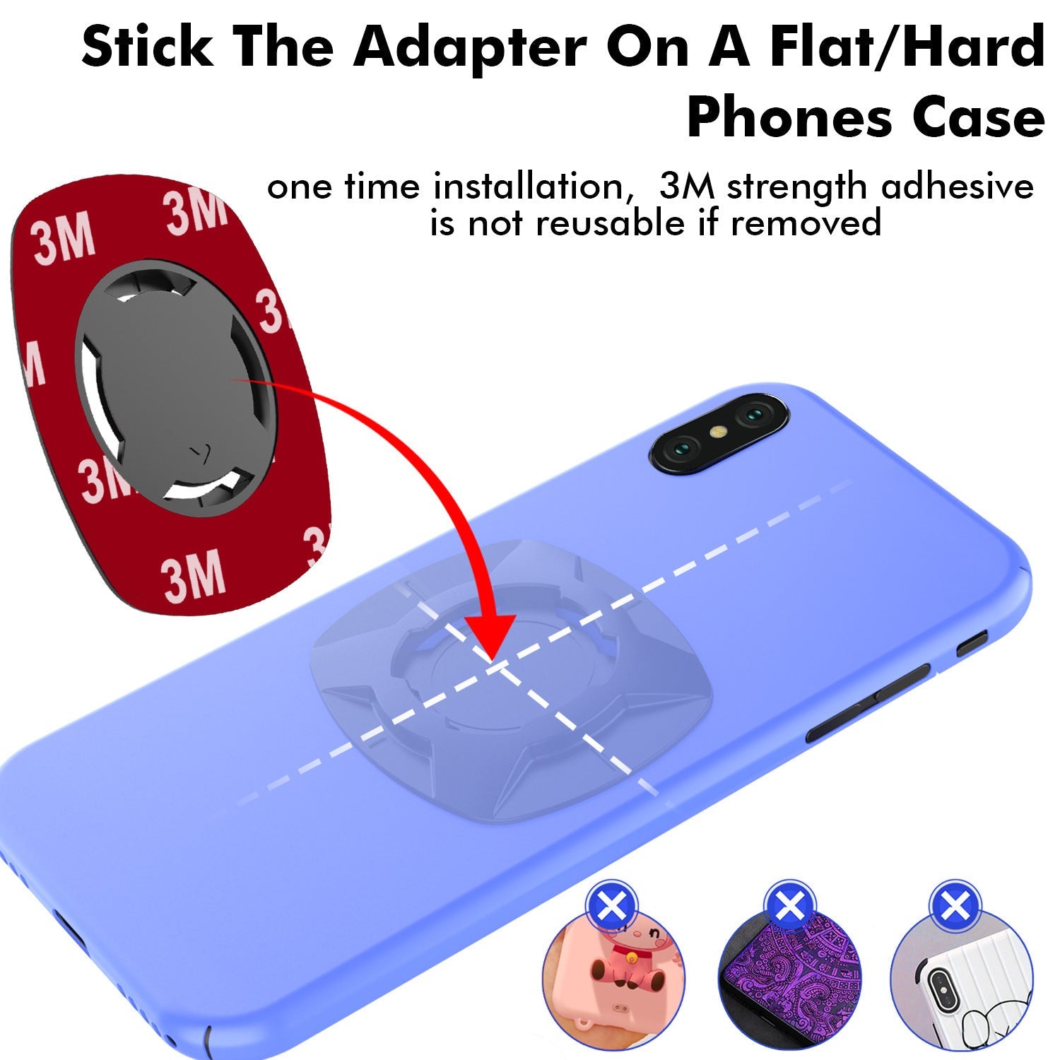 JMT-491466 Mobile Phone Holder for Bicycle - Shockproof, Rotating Design, Suitable for Navigation