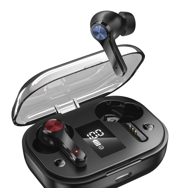 JMT-491594 In-Ear Bluetooth Headset with Noise Reduction and Battery Display