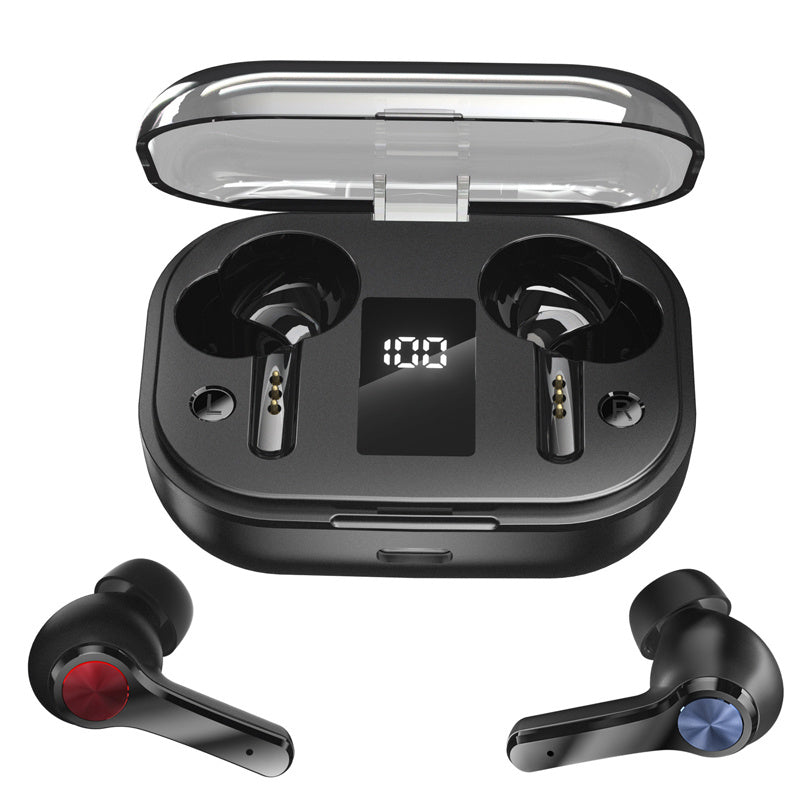 JMT-491594 In-Ear Bluetooth Headset with Noise Reduction and Battery Display