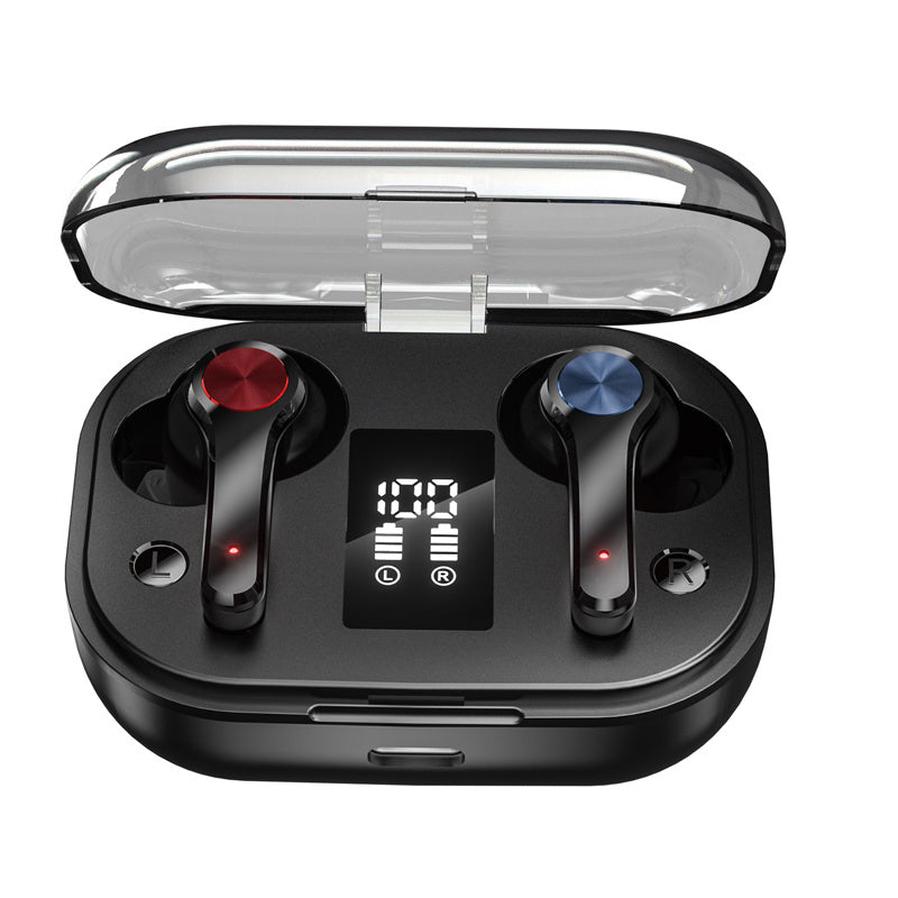 JMT-491594 In-Ear Bluetooth Headset with Noise Reduction and Battery Display
