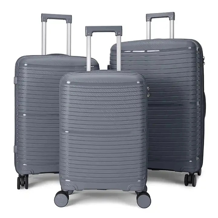 JMT-492490 3-Piece Lightweight Travel Luggage Set with 20'', 24'', and 28'' Suitcases for Adults