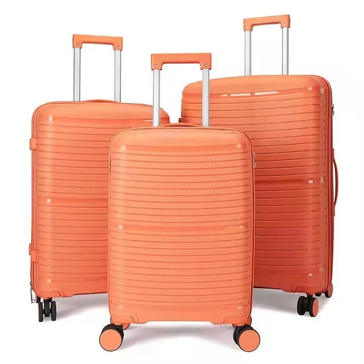JMT-492490 3-Piece Lightweight Travel Luggage Set with 20'', 24'', and 28'' Suitcases for Adults