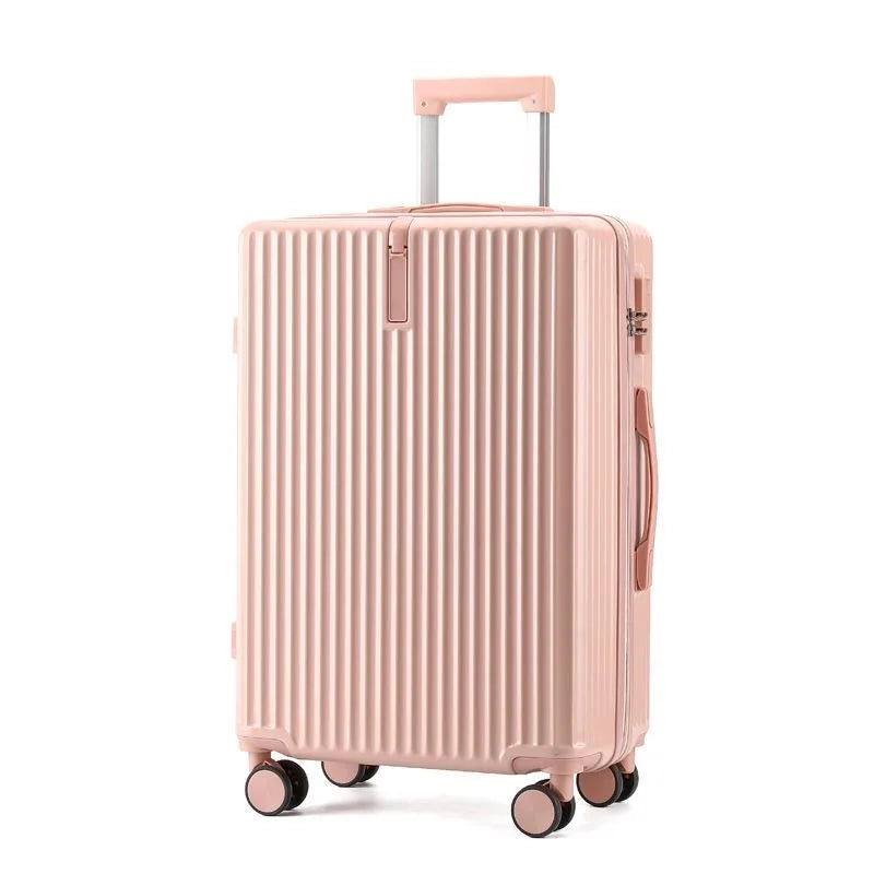JMT-492810 Durable 4-Wheel Soft Shell Carry-On Travel Suitcase Set