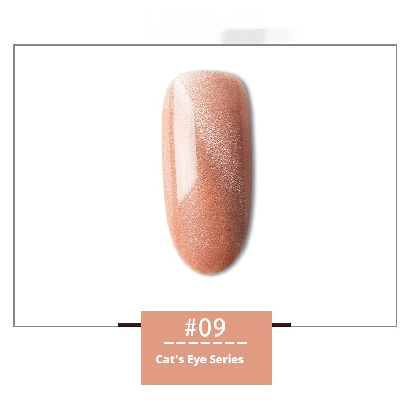 JMT-493066 Rainbow Cat Eye Nail Polish Gel - 30 Vibrant Colors, 12ml, Smudge Resistant