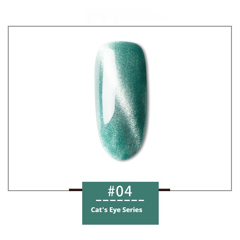 JMT-493066 Rainbow Cat Eye Nail Polish Gel - 30 Vibrant Colors, 12ml, Smudge Resistant