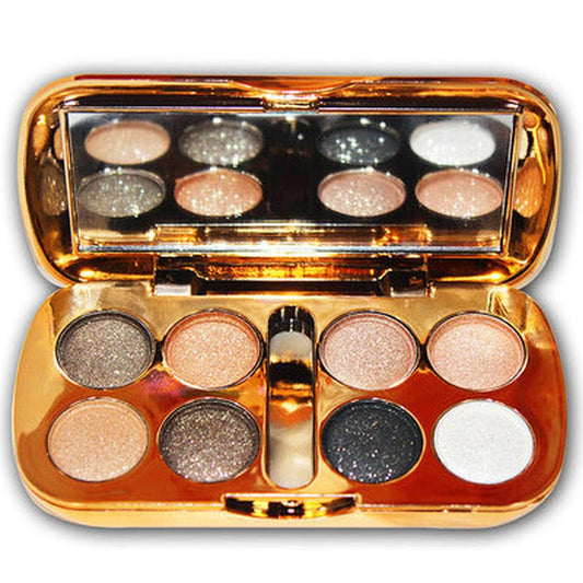 JMT-493194 LED Bear Bear 8-Color Pearly and Matte Eyeshadow Palette - 10g