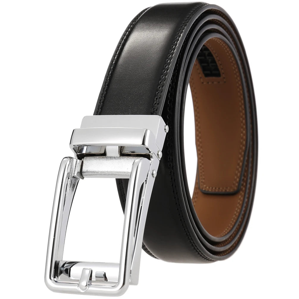 JMT-493514 Customisable Men's Leather Belt - Style and Comfort Combined for Every Occasion