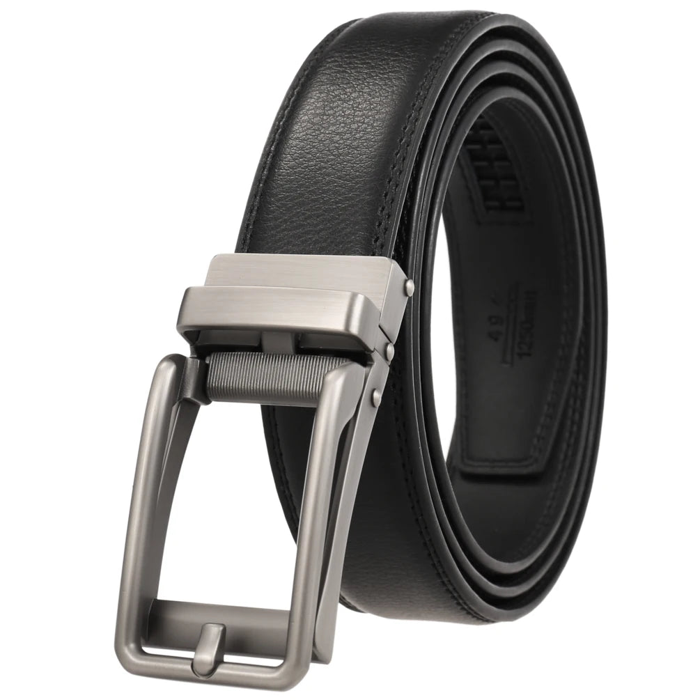 JMT-493514 Customisable Men's Leather Belt - Style and Comfort Combined for Every Occasion