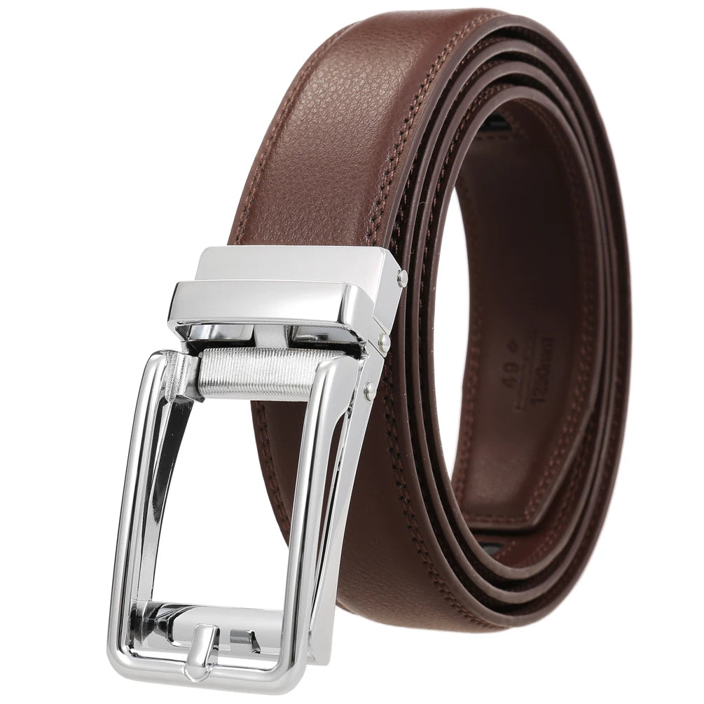 JMT-493514 Customisable Men's Leather Belt - Style and Comfort Combined for Every Occasion