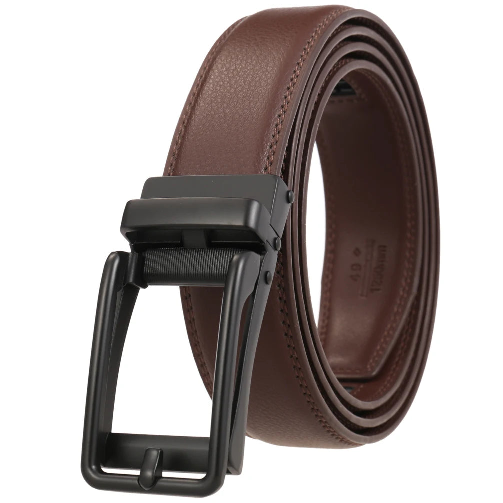 JMT-493514 Customisable Men's Leather Belt - Style and Comfort Combined for Every Occasion