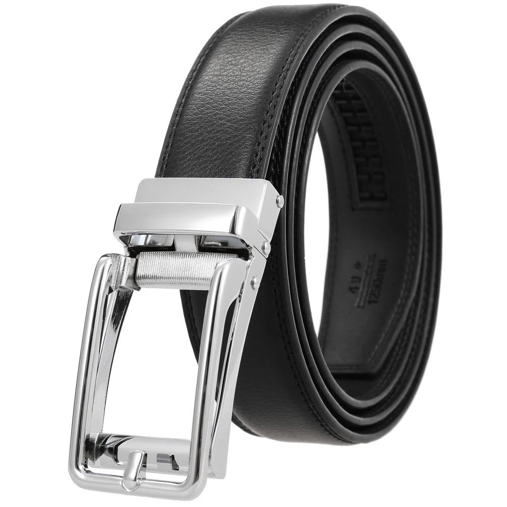 JMT-493514 Customisable Men's Leather Belt - Style and Comfort Combined for Every Occasion