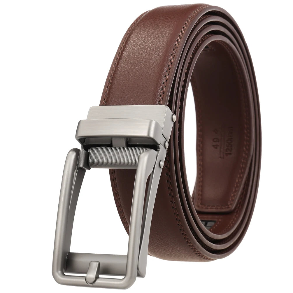 JMT-493514 Customisable Men's Leather Belt - Style and Comfort Combined for Every Occasion