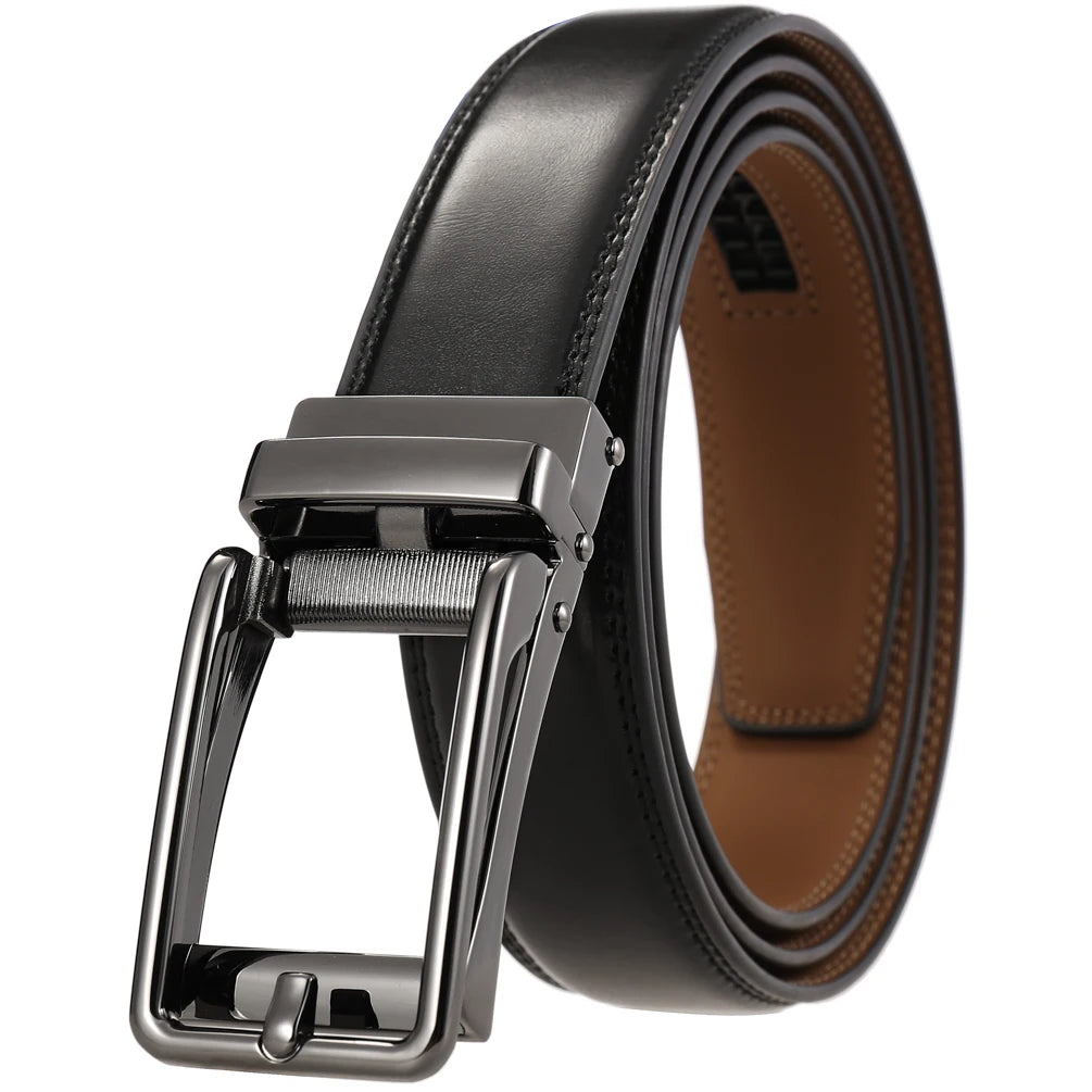 JMT-493514 Customisable Men's Leather Belt - Style and Comfort Combined for Every Occasion