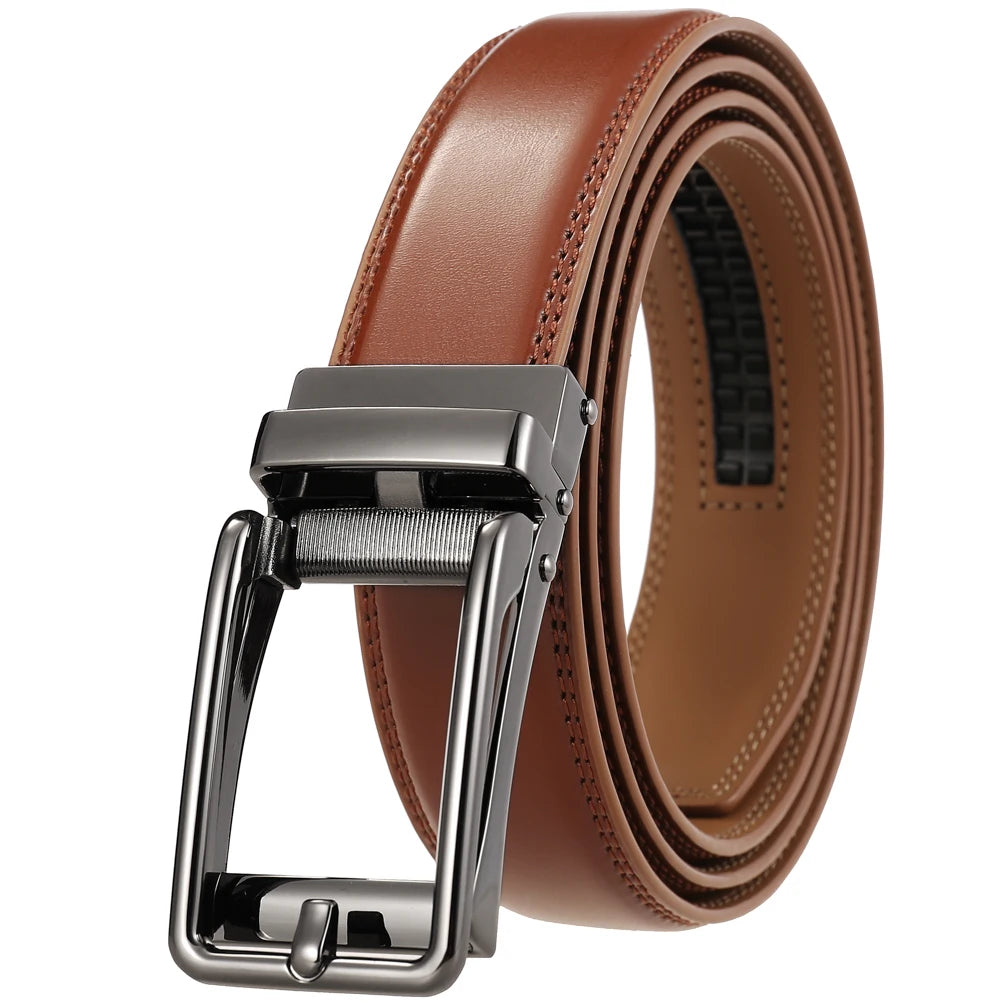JMT-493514 Customisable Men's Leather Belt - Style and Comfort Combined for Every Occasion