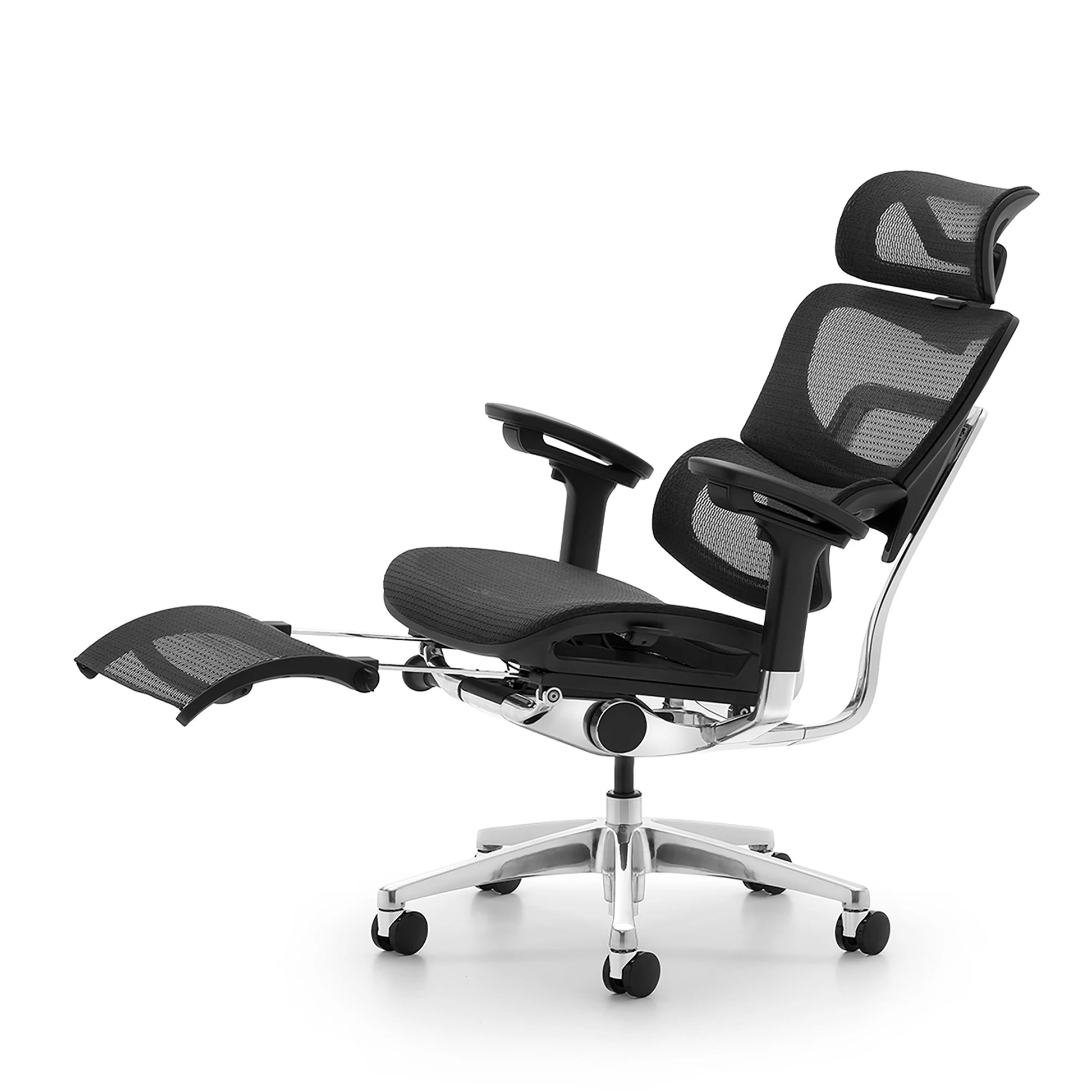 JMT-493514 Ergonomic High Back Mesh Office Chair with Adjustable Footrest and 4D Armrests