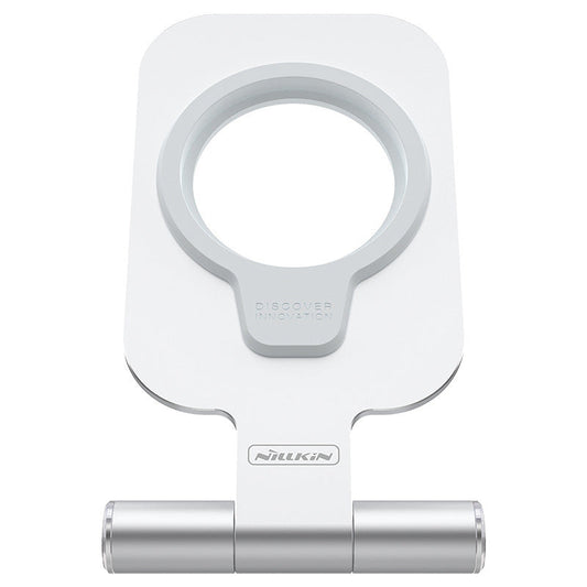 JMT-493770 Foldable Aluminium Alloy Phone Stand with Magnetic Wireless Fast Charging for iPhone 12 Mini/12 Pro Max