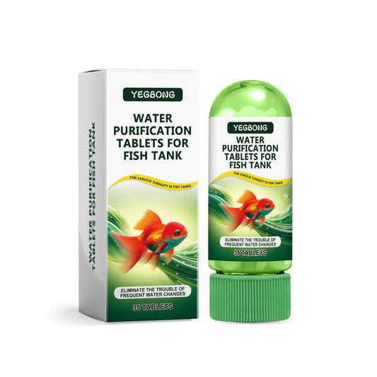 JMT-494090 Aquarium Water Purification Tablets for Clear & Safe Fish Tank Environment