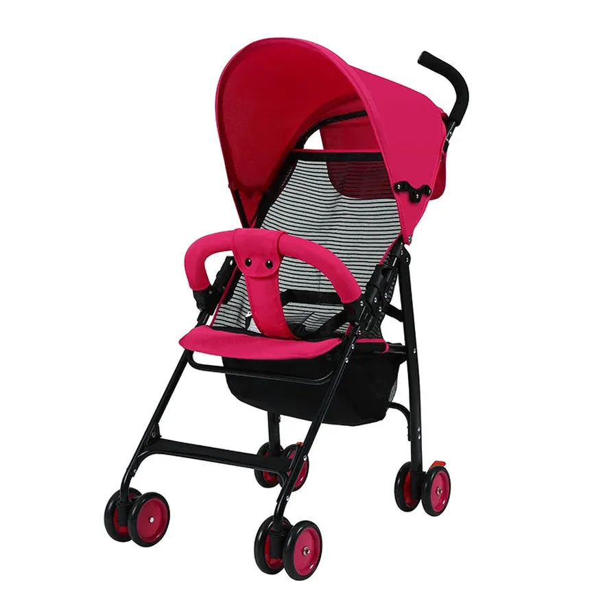 JMT-494346 Portable 2-in-1 Lightweight Baby Stroller with Cotton Fabric and Easy-Folding Design