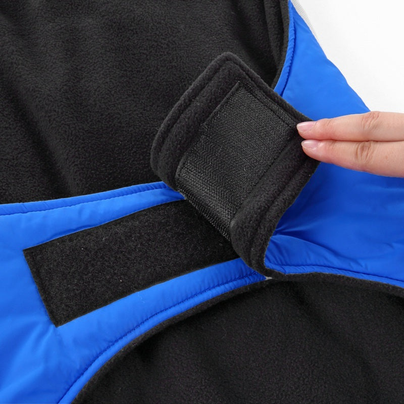 JMT-494538 Reflective Winter Coat for Large Dogs - Polyester Fabric, Various Sizes Available