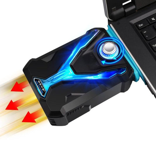 JMT-494538 Smart Notebook Cooler for 12-17 Inch Laptops with Adjustable Fan Speed and High Airflow