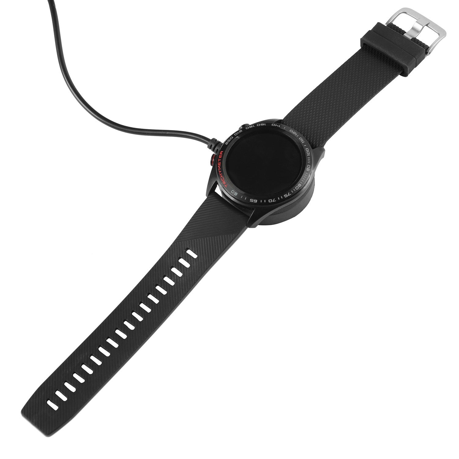 JMT-495242 Watch Integrated Charging Cable for Seamless Charging in Black and White