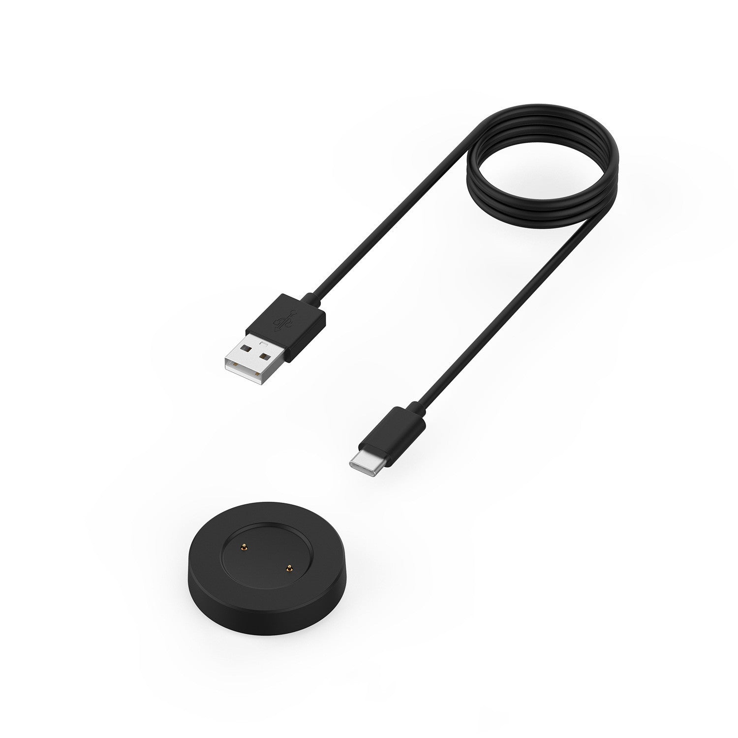 JMT-495242 Watch Integrated Charging Cable for Seamless Charging in Black and White