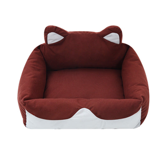 JMT-495370 Four Seasons Universal Warming Pet Nest - Waterproof Oxford Cloth, Easy to Clean, Comfortable for Small and Medium Pets