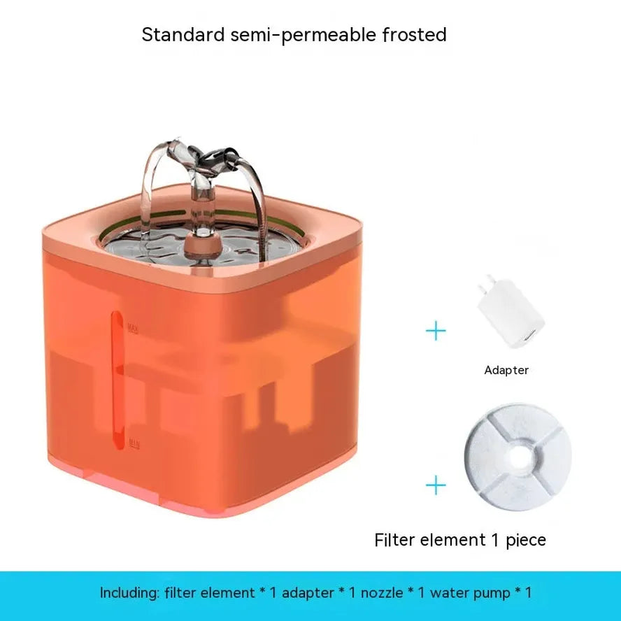 JMT-495434 Automated 2L Cat and Dog Water Dispenser with Quiet Operation and Sensor Function
