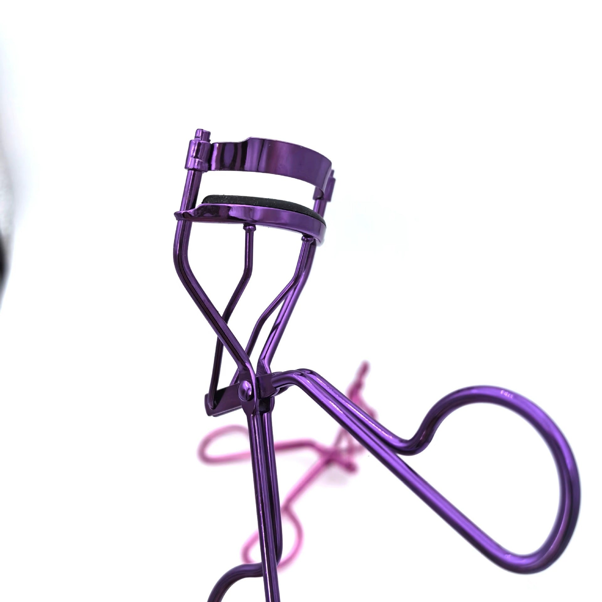 JMT-495498 Stainless Steel Eyelash Curler with Wide Angle Design - Available in Blue and Pink