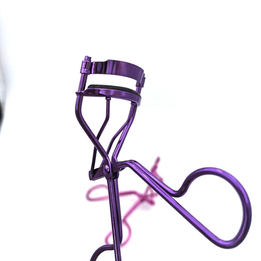 JMT-495498 Stainless Steel Eyelash Curler with Wide Angle Design - Available in Blue and Pink