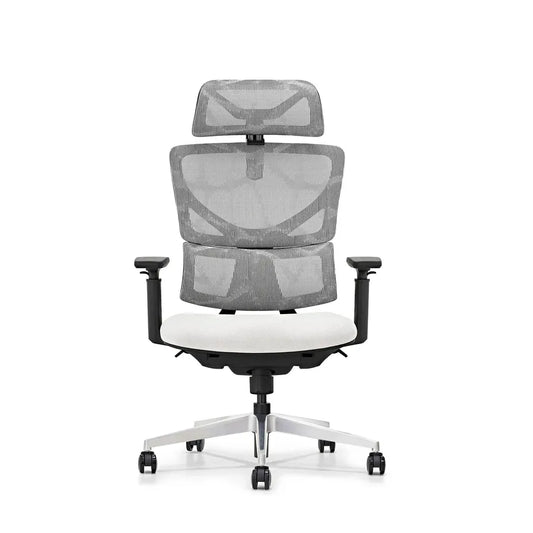 JMT-495818 Ergonomic Office Chair with Soft PU Armrests and Mesh Back for Comfortable Desk Use