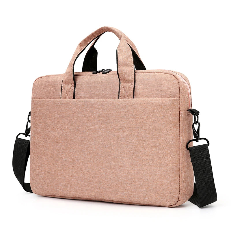 JMT-495882 Lightweight Waterproof Crossbody Briefcase for 15.6 Inch Laptops, Unisex Design