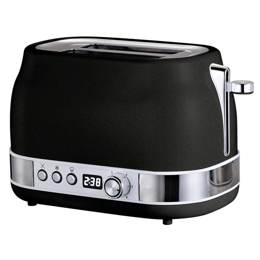 JMT-495882 Pink Mini Hamburger Bun Toaster with LCD Display for Fast Food Preparation