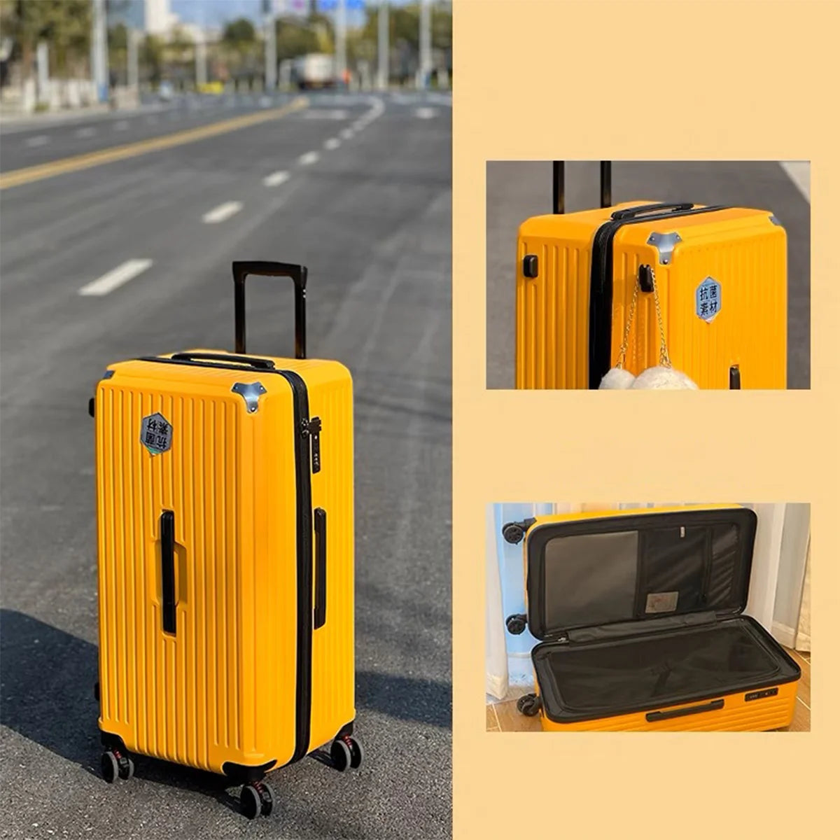 JMT-495946 Durable 28 Inch Large Capacity Suitcase with Trolley for Travel