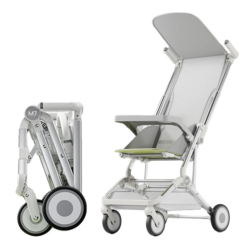 JMT-496074 Lightweight Compact Baby Stroller with Foldable Travel System for Easy Mobility