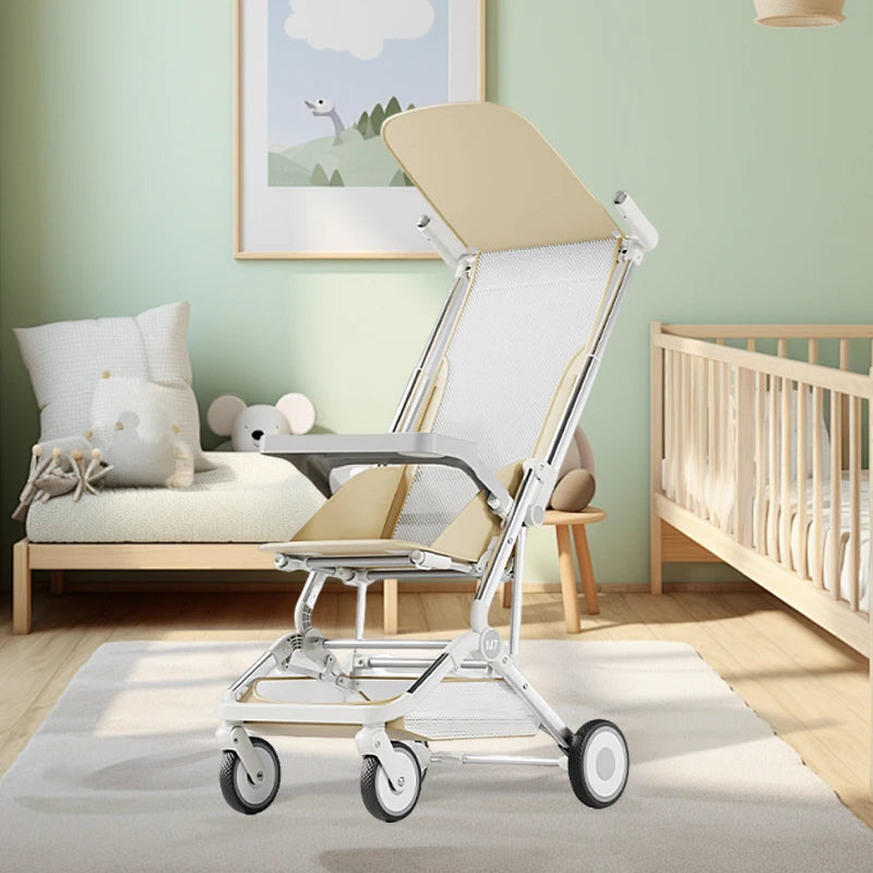 JMT-496074 Lightweight Compact Baby Stroller with Foldable Travel System for Easy Mobility