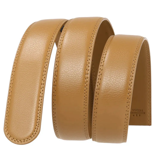 JMT-496970 Boys Leather Belt - 3.5CM Width Strap for Comfortable Fit